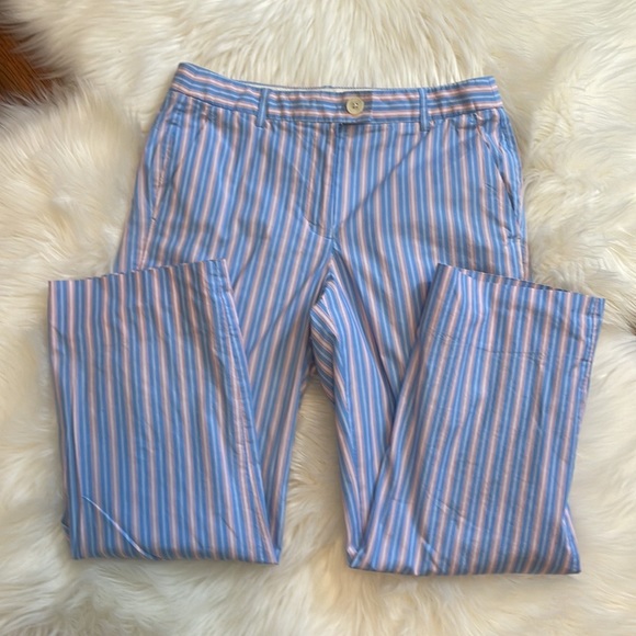 J. Crew Slim Cropped Pant in Shirting Stripe - Picture 3 of 6